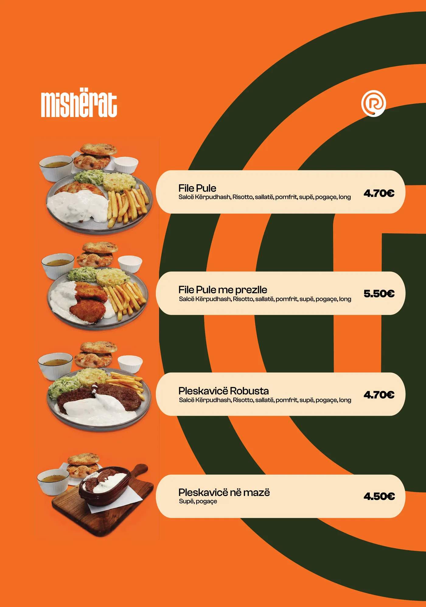 ROBUSTA Menu 9